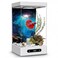 Sheawasy Small Shrimp Tank 042 Gal Mini Fish Tank Smart Automatic Heating Easy Water Change Valve and EnergyEfficient LED Lighting Perfect for Office Home and Bedrooms Single Betta Fish Only