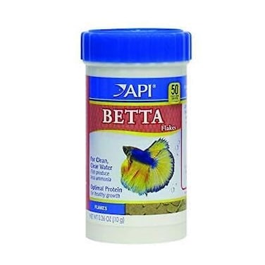 API Betta Flakes Fish Food 36Ounce Container