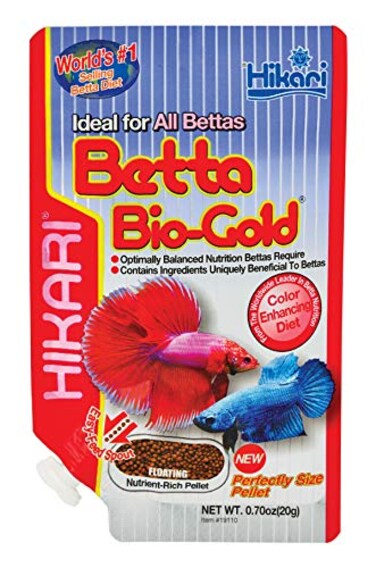 Hikari Tropical Betta BioGold Fish Food 070 oz 20g
