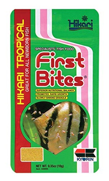 Hikari Tropical First Bites Fish Food 035 oz 10g