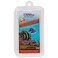 Ocean Nutrition Seaweed Sheets Nutritious Red Marine Algae Saltwater Fish Food with Natural Garlic Extract for Algae Eater Fish Perfect for Herbivorous Omnivorous Fish 4Sheets 04 oz 12 g