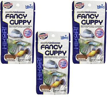 Hikari 3 Pack Usa Tropical Fancy Guppy For Pet Health 077Ounce Each