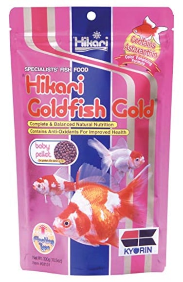 Hikari Gold Gold Fish Food 105 Oz Baby Pellet