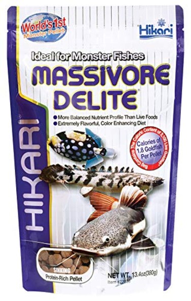 Hikari Tropical Massivore Delite Fish Food 134 oz 380g