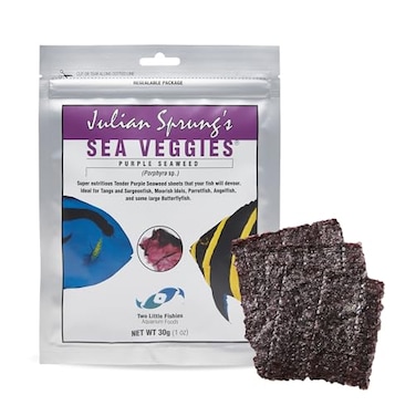Two Little Fishies ATLSVPS4 Sea VegPurple Seaweed 1Ounce Pouch