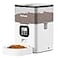 VOLUAS Automatic Cat Feeders Dry Food Dispenser with Timer Desiccant Bag Programmable Portion Size Control 4 Meals Per Day 10s Voice Recorder