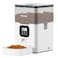 VOLUAS Automatic Cat Feeders Dry Food Dispenser with Timer Desiccant Bag Programmable Portion Size Control 4 Meals Per Day 10s Voice Recorder