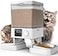 oneisall Automatic Cat Feeder for 2 Cats 20 Cups5L Automatic Cat Food Dispenser for Small Pets Indoor Timed Cat Feeder for Dry FoodWhite