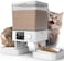 oneisall Automatic Cat Feeder for 2 Cats 20 Cups5L Automatic Cat Food Dispenser for Small Pets Indoor Timed Cat Feeder for Dry FoodWhite