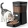 Espelho Automatic Cat Feeder 4L Timed Cat Food Dispenser 16 Meals Control for Cat and Small Dog Auto Pet Feeder with Desiccant Bag Keep Fresh for Reliable Easy Set Up and Clean Voice Recorder