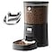 PETULTRA Automatic Cat Feeder 4L Timed Cats Food Dispenser Programmable 16 Meal for Cat and Small Medium Dog Auto Pet Feeder Easy to Set Up Dual Power Supply with Desiccant Bag Detachable Washable