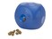 Kruuse Buster Soft Cube Mini Blue Quiet Interactive Treat Dispensing Toy for Small Dogs Durable Mentally Stimulating Puzzle Feeder for Slow Eating Enrichment