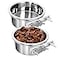Harhana Kennel Water Bowl 2 Packs No Spill Hanging Cage Crate Bowl for Cat Small Dog Feeder 2 Cups 1 Pint