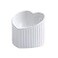 HCHLQLZ White Ceramic Raised Cat Bowls Tilted Elevated Food or Water Bowls Stress Free Backflow Prevention Dishwasher and Microwave Safe Lead Cadmium Free
