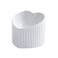HCHLQLZ White Ceramic Raised Cat Bowls Tilted Elevated Food or Water Bowls Stress Free Backflow Prevention Dishwasher and Microwave Safe Lead Cadmium Free