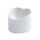 HCHLQLZ White Ceramic Raised Cat Bowls Tilted Elevated Food or Water Bowls Stress Free Backflow Prevention Dishwasher and Microwave Safe Lead Cadmium Free