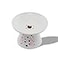 &ccedil;&OElig;&aring;&pound;Necoichi Elevated Cat Food Bowl Ceramic Porcelain 15 Tilted WhiskerFriendly Dishwasher Microwave Safe NonSlip AntiVomiting Neck Fatigue Sakura Large Extra Wide Flat