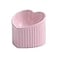 HCHLQLZ Pink Ceramic Raised Cat Bowls Tilted Elevated Food or Water Bowls Stress Free Backflow Prevention Dishwasher and Microwave Safe Lead Cadmium Free