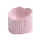 HCHLQLZ Pink Ceramic Raised Cat Bowls Tilted Elevated Food or Water Bowls Stress Free Backflow Prevention Dishwasher and Microwave Safe Lead Cadmium Free