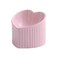 HCHLQLZ Pink Ceramic Raised Cat Bowls Tilted Elevated Food or Water Bowls Stress Free Backflow Prevention Dishwasher and Microwave Safe Lead Cadmium Free