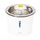 Catit Stainless Steel Flower Fountain with Triple Action Filter Cat Drinking Water Fountain 3 L