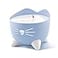 Catit PIXI Drinking Fountain Cat Water Fountain with Triple Filter and Ergonomic Drinking Options Blue