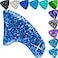 zetpo Cat Nail Caps Cat Claw Covers with Adhesives and Applicators M 12x ColorsLeo 120 pcs