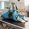 Cinf Cat Nail Clipping Cleaning Grooming Restraint Bag No Scratching Biting for Bathing Nail Trimming Injecting ExaminingBlueS