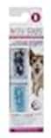 Kitty Caps Nail Caps for Cats Black with Gray Tips Baby Blue Safe Stylish Humane Alternative to Declawing Stops Snags Scratches Small 68 lbs 40 Count