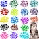 VICTHY 120pcs Cat Nail Caps Cat Nail Covers Cat Claw Caps with Adhesives and Applicators Small