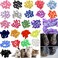 JOYJULY 140pcs Cat Nail Caps Kitten Caps 4 Glitter Colors 10 Colorful Cat Nails Caps Covers 7 Adhesive Glue 7 Applicator with Instruction