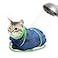 Catcan Cat Bathing Bag Breathable Cat Grooming Bag Anti Scratch Adjustable Cats Shower Washing Bag with Mesh for Nail Trimming