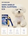PETHROOM Professional Dog Nail Clipper with Transparent Guard Nail File Adjustable Cutting Length 13mm Sturdy Durable Stainless Steel Blade Nail Trimmer for Pets Avoid Overcutting