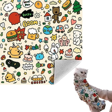 CKNCY 355 Cat Grooming Wrap Cat Wrap for Cutting Nails Cat Restraint for Nail Clipping Cat Swaddle Wrap Cat Burrito Wrap XLWithin 22lbs AntiScratch AntiEscape Multifunctional Pet Tool