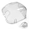 Baofum Rear Cover for Automatic Microchip Cat Pet Feeder Prevents Persistent Pet from Getting Food from The Back of The Feeder