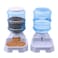 TENINYU Premium Quality SelfDispensing Gravity 1 Gallon Large Capacity Pet Feeder and Water Dispenser for Cat