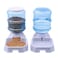 TENINYU Premium Quality SelfDispensing Gravity 1 Gallon Large Capacity Pet Feeder and Water Dispenser for Cat