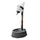 NACOCO Pet Standing Water Dispenser Cat Dog Standing Bowl with Detachable Pole Automatically Feeding Water Height AdjustableGrey