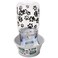 Lixit Reversable Water or Dry Food Feeders for Cats and Dogs Small Granite