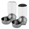 Petmate REPLENDISH Stainless Gravity Feeder 5 Pound Made in USA
