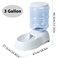 Leptzoa Automatic Dog Feeders 3 Gallon Capacity Gravity Food Dispenser for Large Dogs and Cats