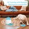 PETGEEK Automatic Dog Treat Dispenser Puzzle Memory Training Activity Toy IQ Training Dog Button Feeder Remote Button Treat Dispenser for Dogs Upgrade Blue