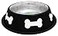 RUFFIN' IT Ruffin It Fashion Steel Bowl 32Ounce Black with White Bones