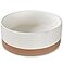 Mora Ceramic Pet Bowl Size Medium FoodWater Dish for Large Puppies Cats Retrievers Medium Sized Dogs ect 28oz or 4 Cups Basic Bowls for Your Dog or Cat Mix and Match for a Set Vanilla