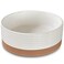 Mora Ceramic Pet Bowl Size Medium FoodWater Dish for Large Puppies Cats Retrievers Medium Sized Dogs ect 28oz or 4 Cups Basic Bowls for Your Dog or Cat Mix and Match for a Set Vanilla