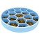 Mr. Peanut's Mr Peanuts Interactive Slow Feed Dog Bowl Fun Healthy Bloat Stop Feeder Medium