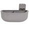 Petmate Double Diner Kennel Bowl Gray Small
