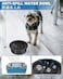SCHITEC No Spill Water Bowl for Dogs 30oz Slow Drinking Dog Slobber Stopper Non Spilling Messy Splash or Drip