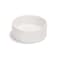 SPUNKYJUNKY 135OZ Ceramic Dog and Cat Bowl Modern Cute Weighted Food Water Bowl for Replacement White 1 Pack