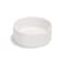 SPUNKYJUNKY 135OZ Ceramic Dog and Cat Bowl Modern Cute Weighted Food Water Bowl for Replacement White 1 Pack